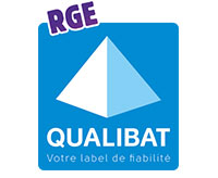Logo entreprise agréée RGE Qualibat