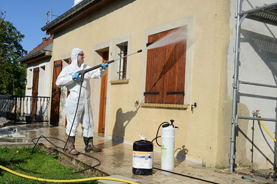 Hydrofuge de facade à Dijon
