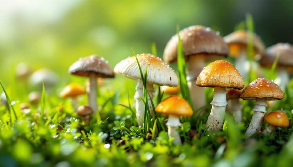 découvrez comment identifier les champignons qui poussent dans les pelouses et obtenez des conseils pratiques pour les gérer en toute sécurité dans votre jardin.