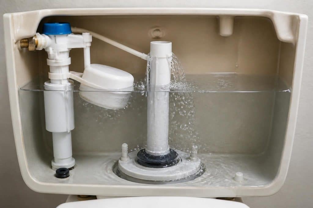 découvrez les causes courantes d'une chasse d'eau qui coule après remplissage et apprenez des solutions efficaces pour réparer ce problème et économiser l'eau.