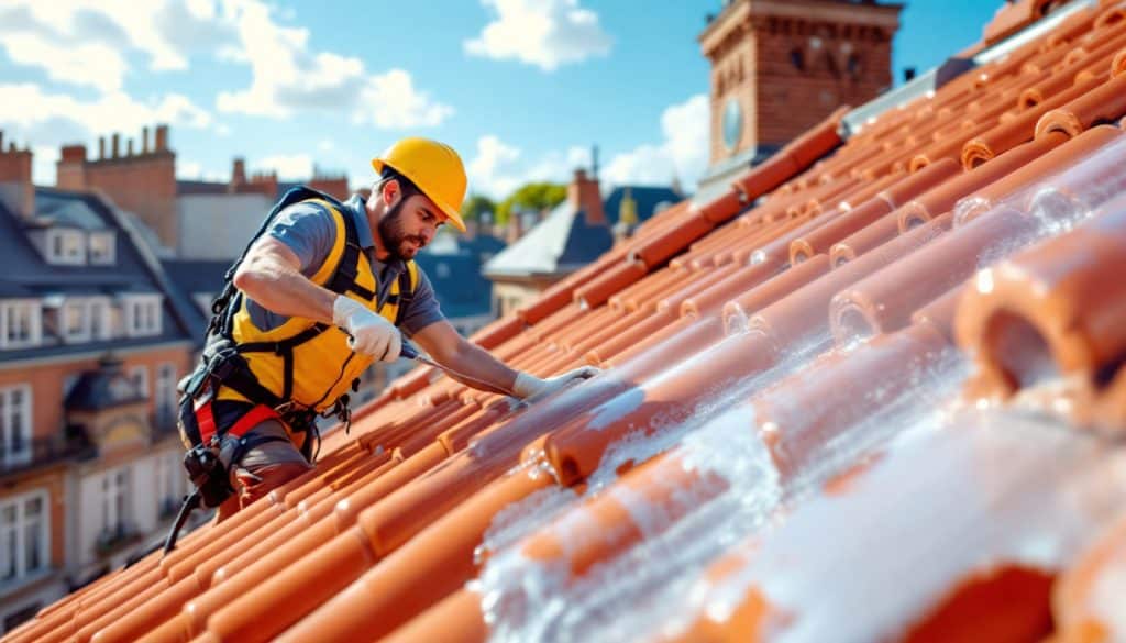 hydrofuge toiture à nantes : bénéficiez d'un traitement professionnel et durable pour protéger votre toiture contre l'humidité et prolonger sa durée de vie.