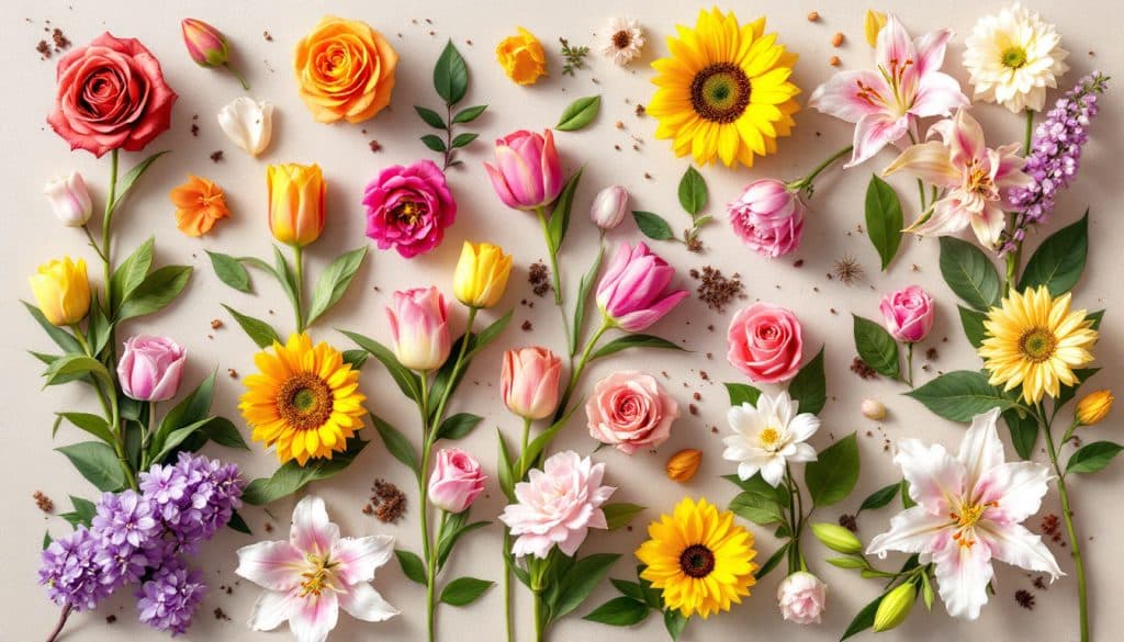 découvrez les différents types de fleurs avec leurs noms, caractéristiques uniques et conseils pratiques pour réussir leur culture dans votre jardin.