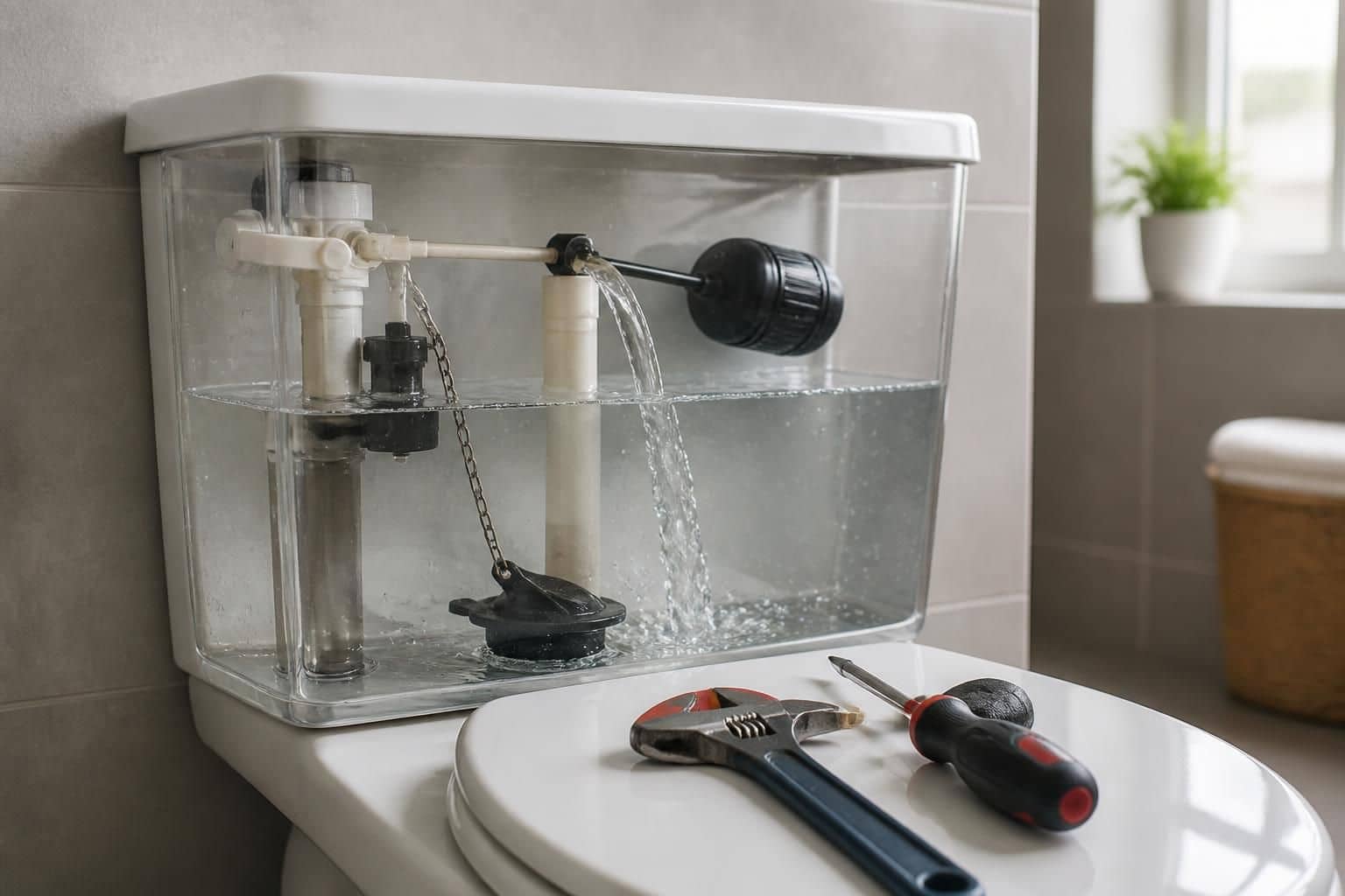 découvrez les causes courantes d'une chasse d'eau qui coule en continu et apprenez des solutions rapides pour réparer ce problème afin d'économiser l'eau et éviter les nuisances sonores.
