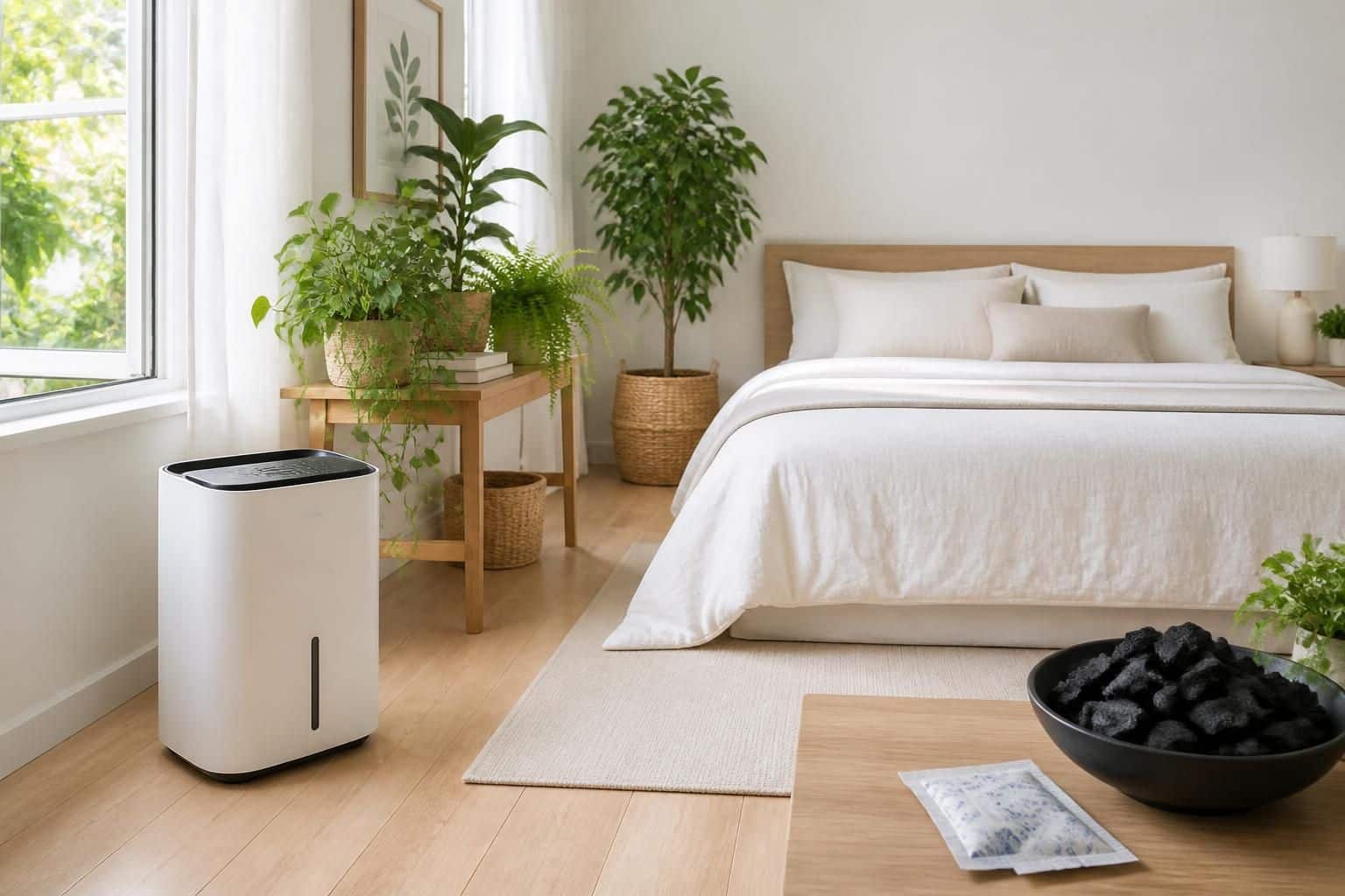 découvrez des méthodes efficaces et naturelles pour éliminer l'humidité dans votre chambre et créer un environnement sain et confortable.
