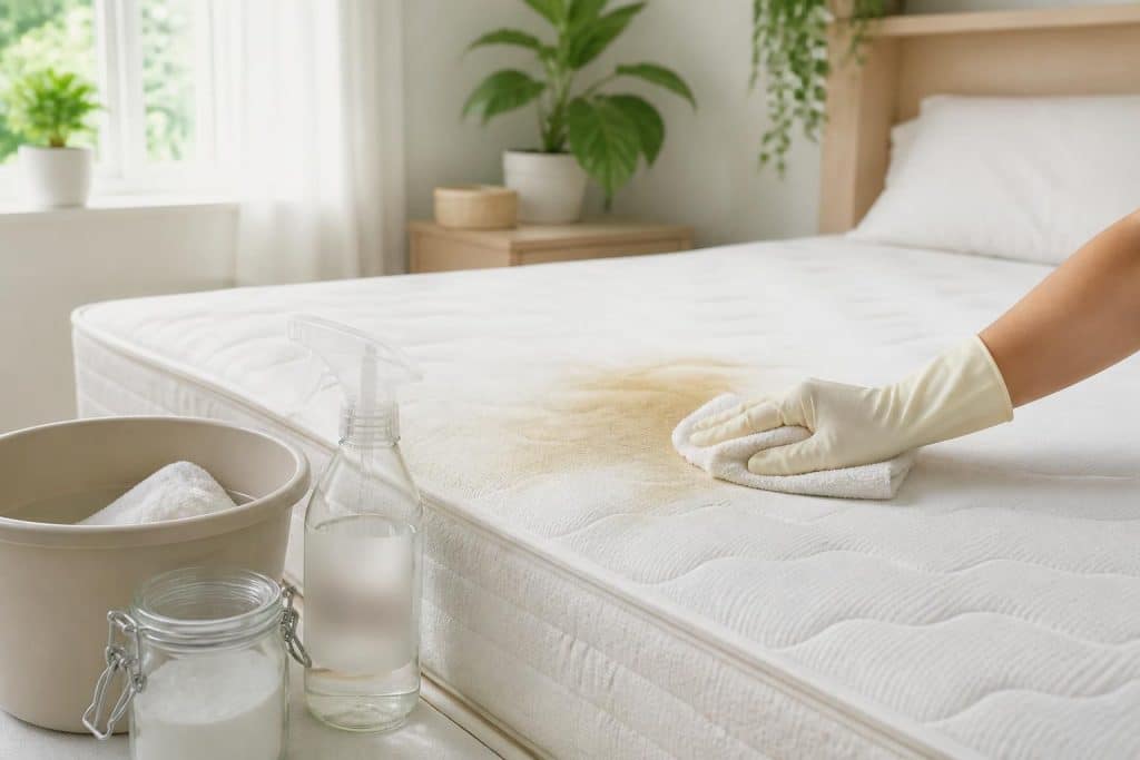 découvrez nos astuces efficaces pour nettoyer le pipi sur un matelas et éliminer durablement les mauvaises odeurs, pour un couchage propre et frais.