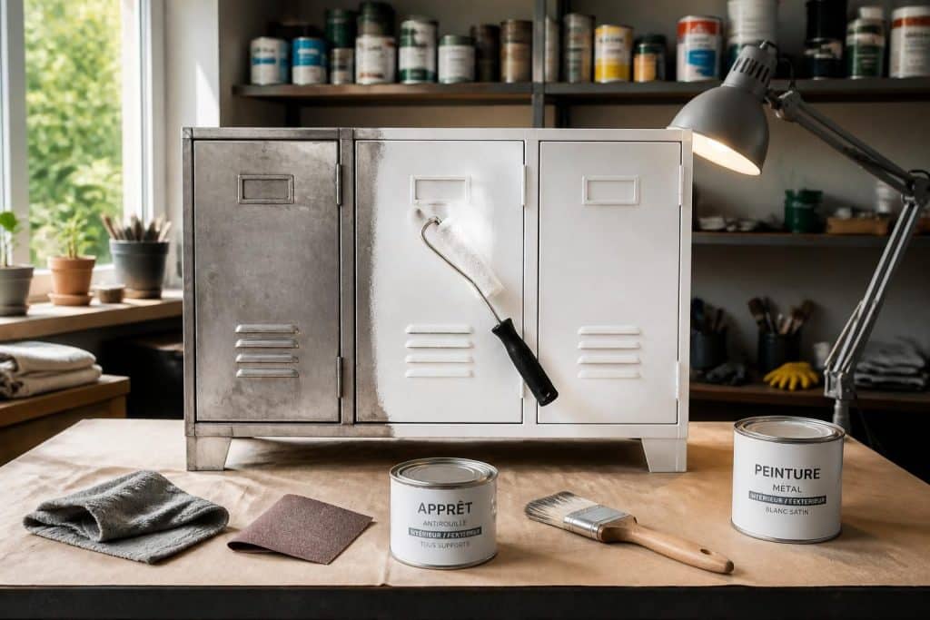 découvrez comment peindre un meuble en métal grâce à nos étapes détaillées et conseils essentiels pour un résultat durable et esthétique.
