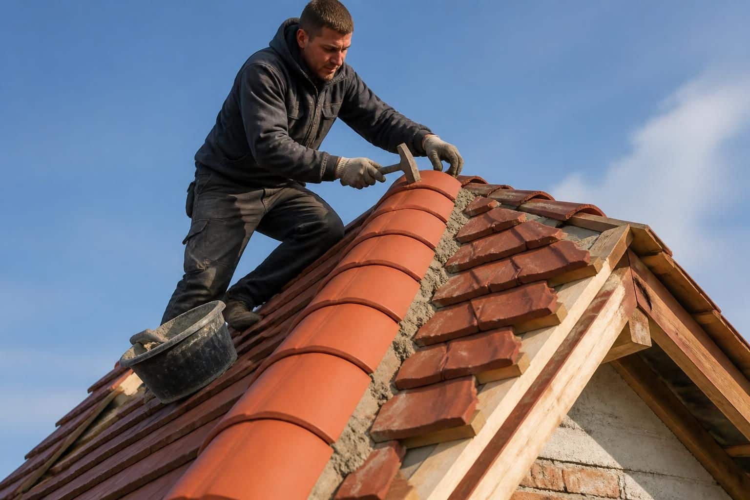 découvrez les techniques de faîtage de toiture, les prix pratiqués et comment réaliser une réparation efficace pour assurer la protection et la durabilité de votre toit.