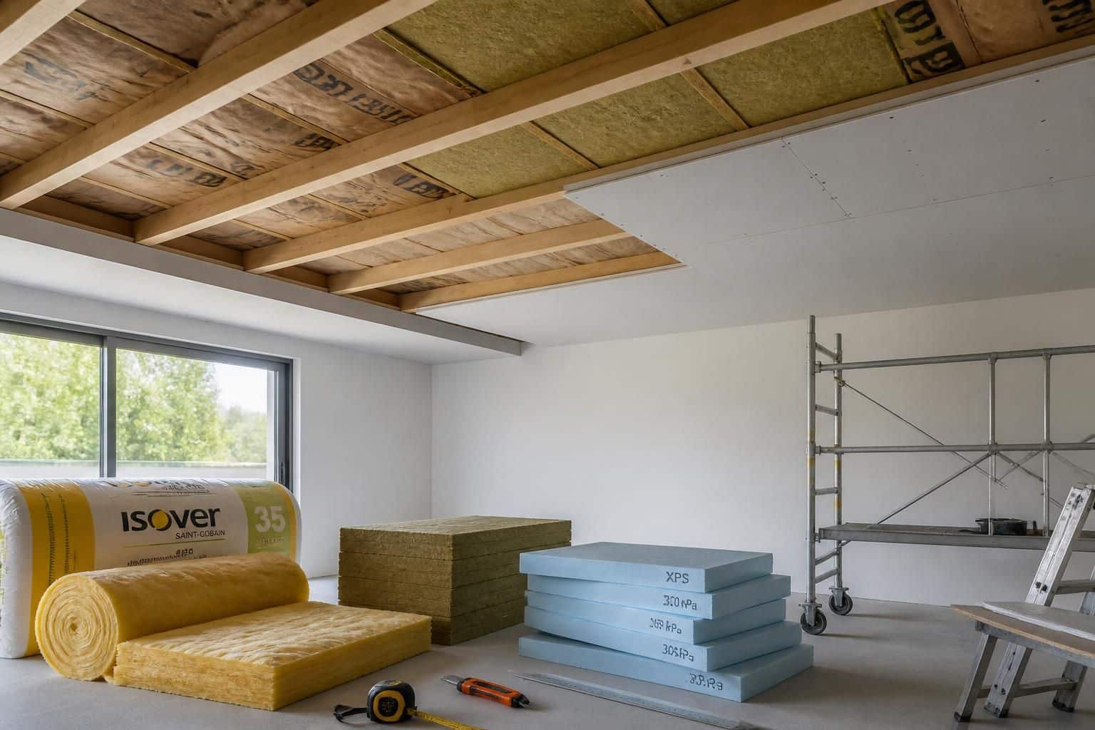 découvrez les meilleures techniques et matériaux pour l'isolation de plafond intérieur en 2026, ainsi qu'une estimation des prix pour optimiser votre confort thermique et réaliser des économies d'énergie.