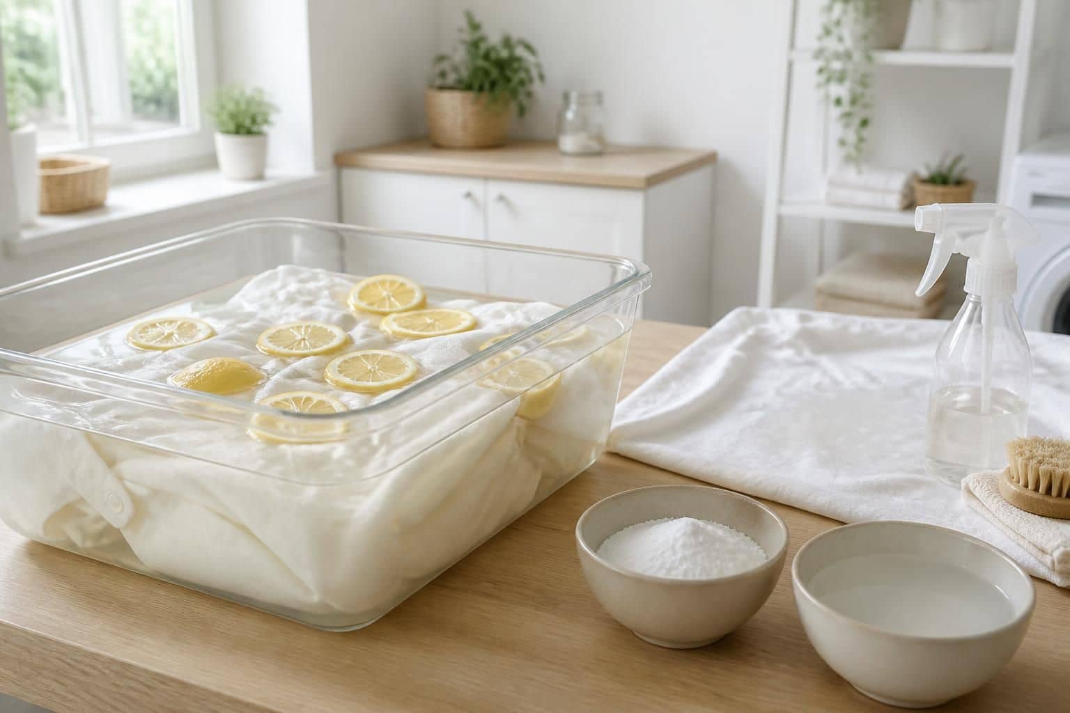 découvrez des méthodes naturelles efficaces et rapides pour blanchir votre linge jauni. astuces simples et écologiques pour redonner éclat et fraîcheur à vos vêtements.