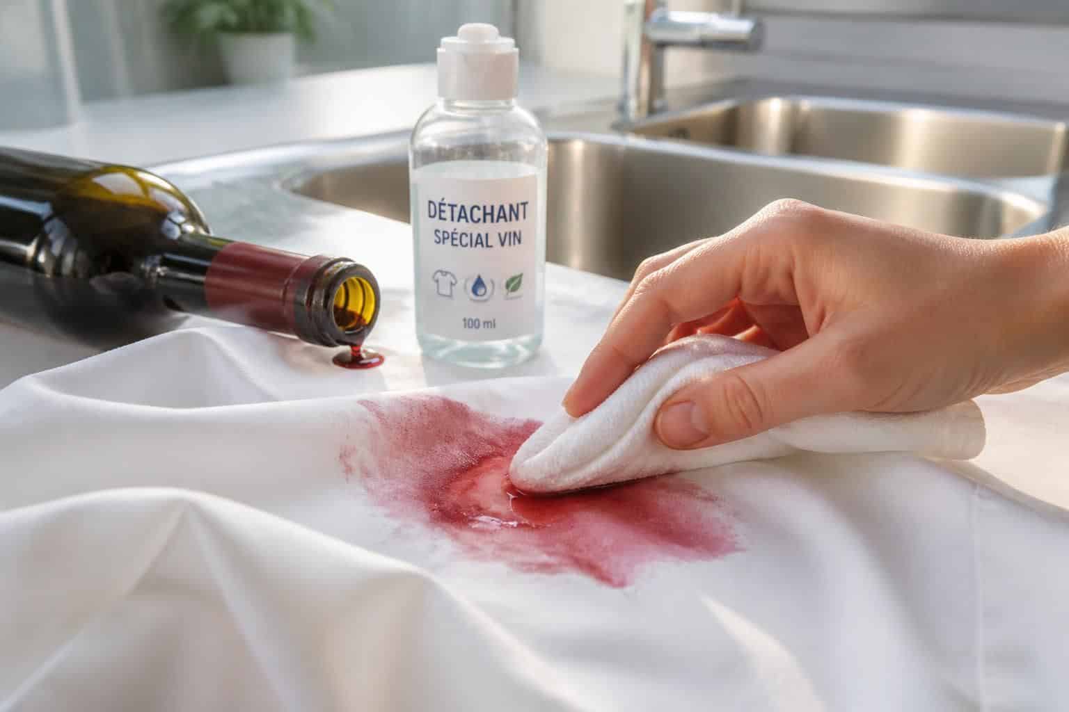 découvrez des méthodes efficaces pour enlever rapidement les taches de vin rouge sur vos vêtements et tissus, et retrouvez des surfaces impeccables en un rien de temps.