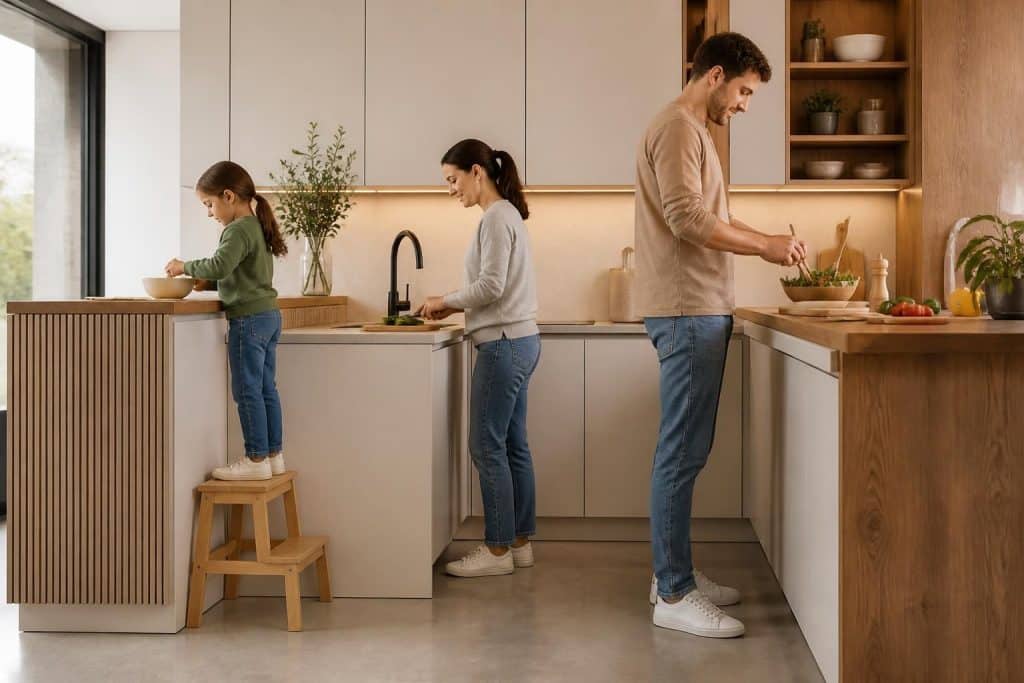 découvrez comment choisir la hauteur idéale pour votre plan de travail de cuisine en fonction de votre taille, pour un confort optimal et une ergonomie adaptée.