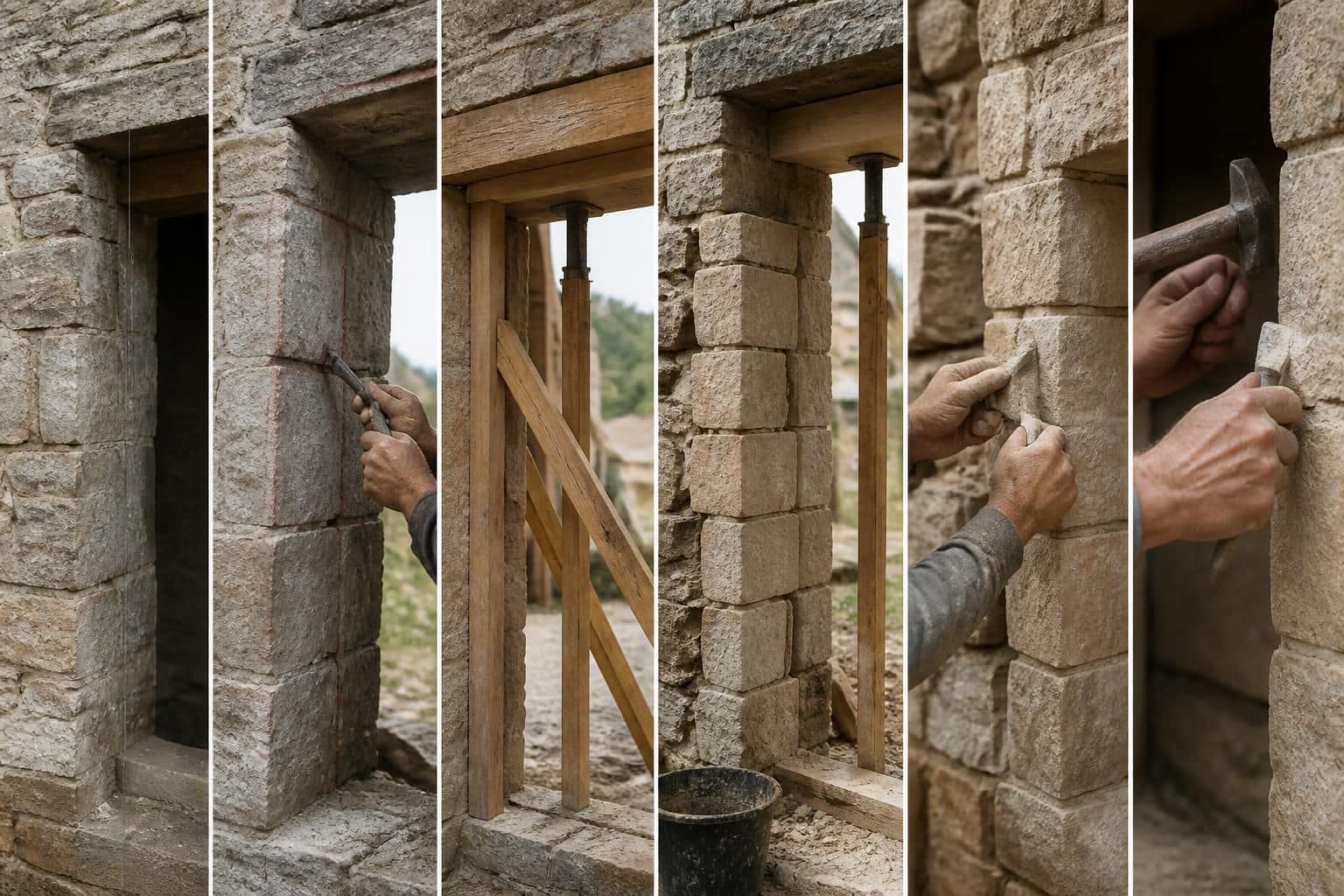 découvrez les étapes essentielles pour réussir la construction d'un jambage lors de l'ouverture d'un mur en pierre, avec des conseils pratiques et techniques adaptés.