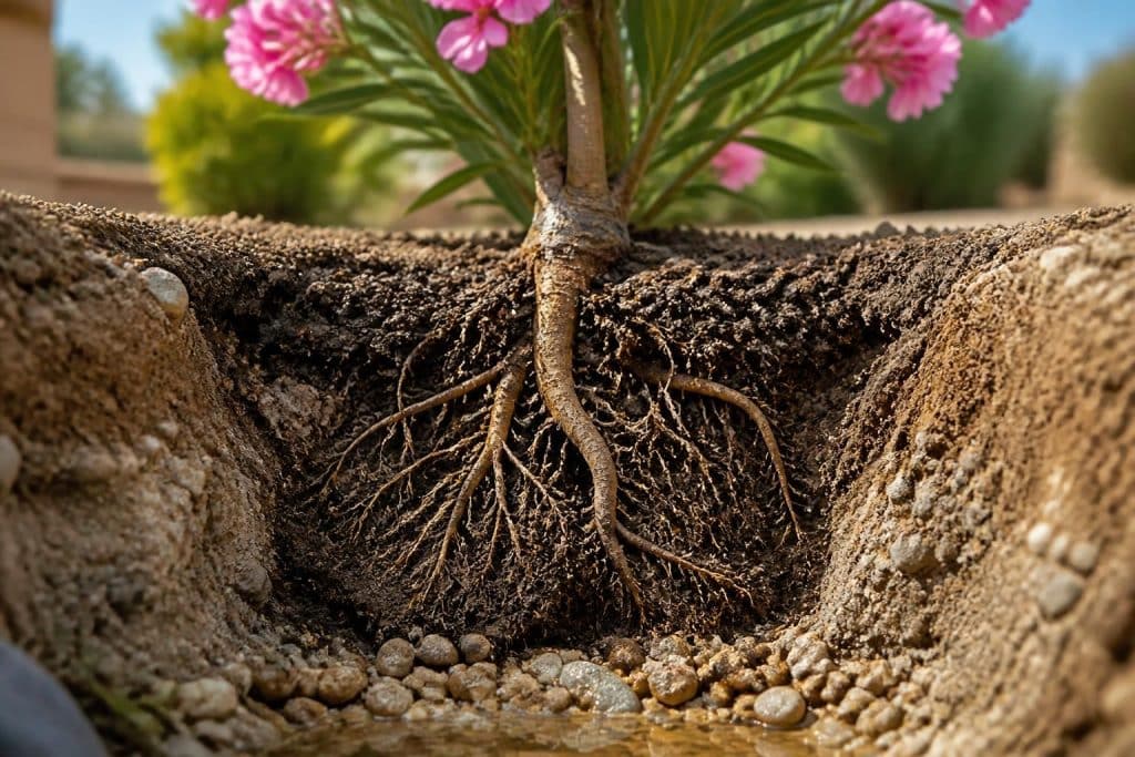 découvrez tout sur les racines du laurier rose : profondeur d'enracinement, risques potentiels et conseils pratiques pour une plantation réussie.