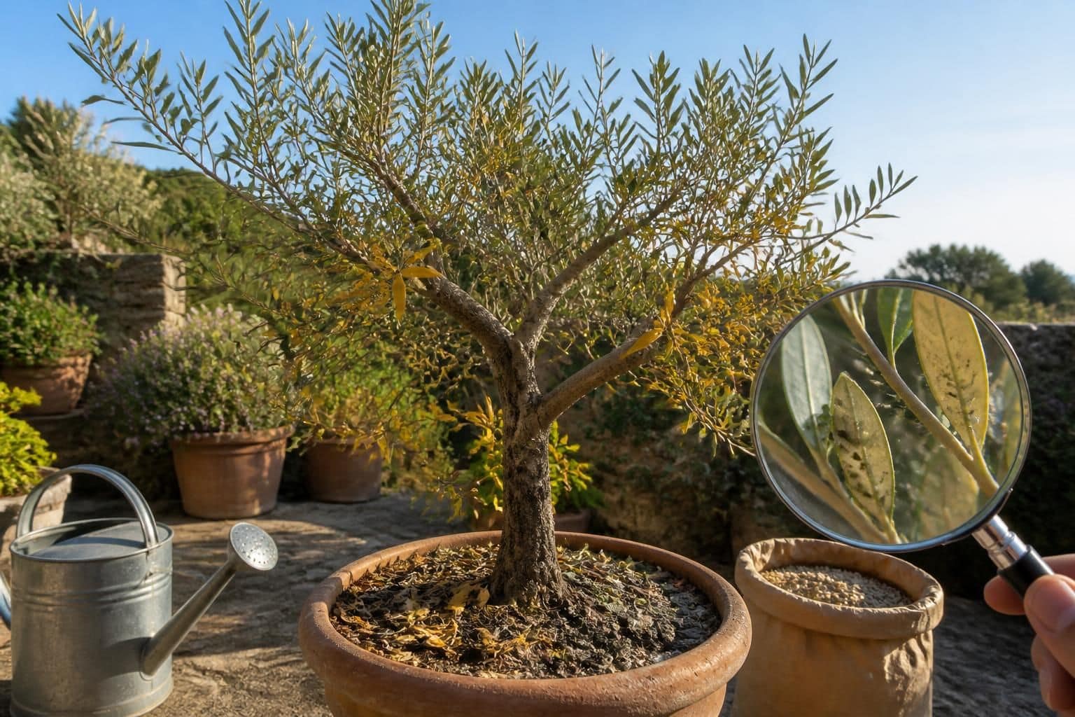 découvrez pourquoi votre olivier perd ses feuilles et apprenez à identifier les causes courantes ainsi que les solutions efficaces pour préserver la santé de votre arbre.