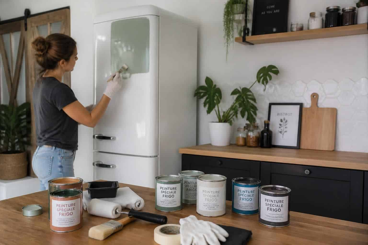 découvrez nos conseils pour choisir la peinture idéale pour votre frigo et apprenez les étapes simples pour l'appliquer parfaitement, en donnant une nouvelle vie à votre appareil électroménager.